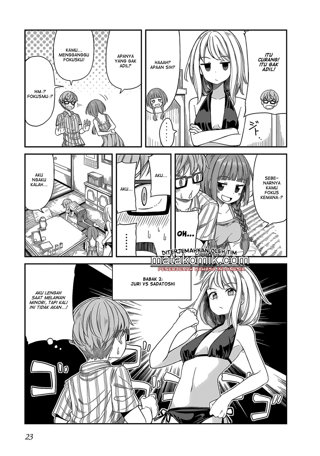 Hinomoto-san Chi no 3-shimai Chapter 2 Gambar 9