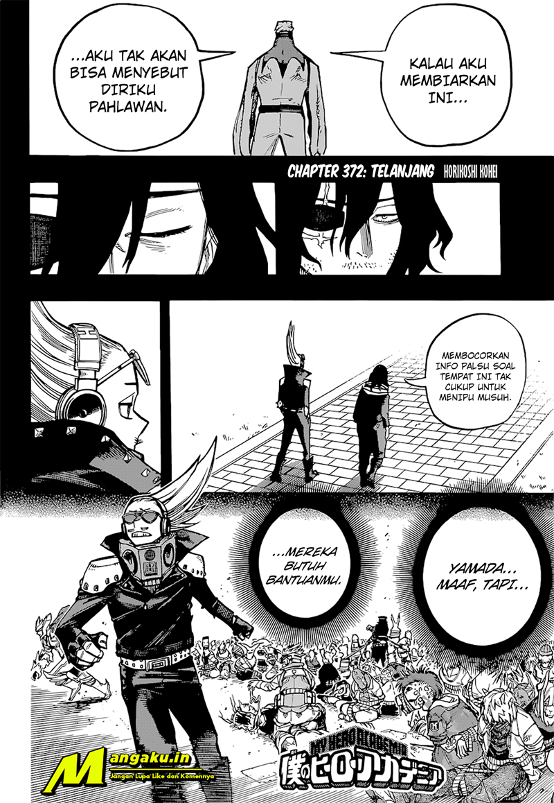 Boku no Hero Academia Chapter 372 Gambar 3