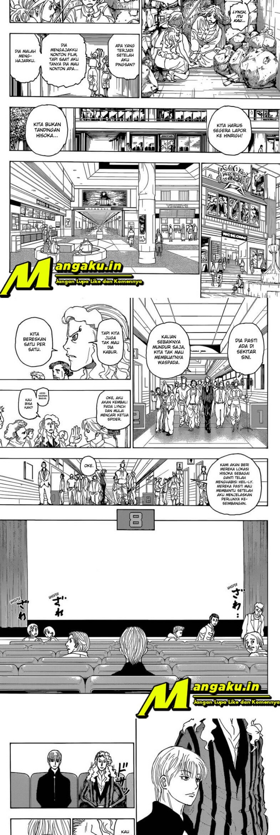 Hunter x Hunter Chapter 393 Gambar 5