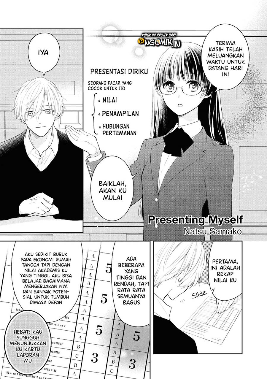 Baca Manga “It’s too precious and hard to read !!” 4P Short Stories Chapter 35 Gambar 2