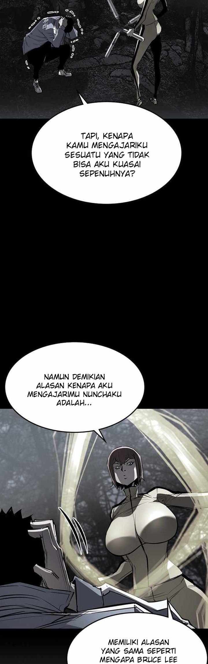 Hallym Gymnasium Chapter 95 Gambar 45