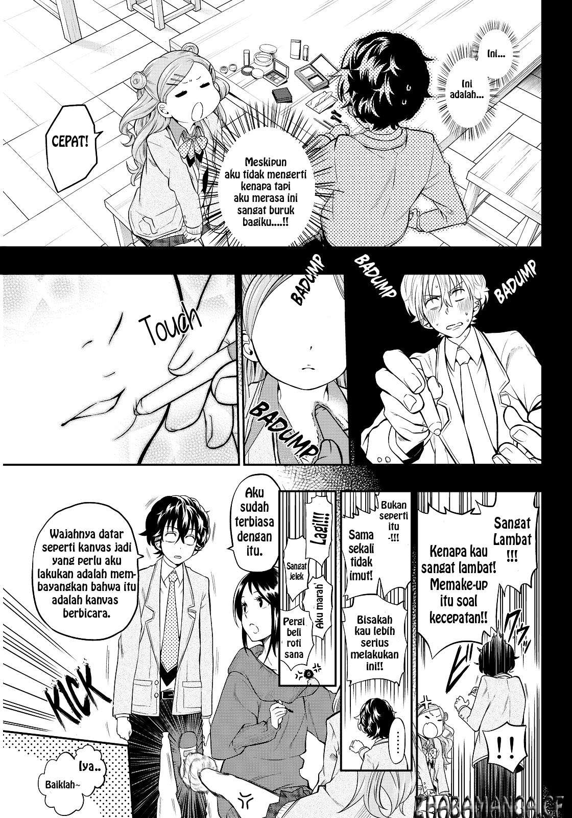 Hoshino, Me o Tsubutte Chapter 3 Gambar 7