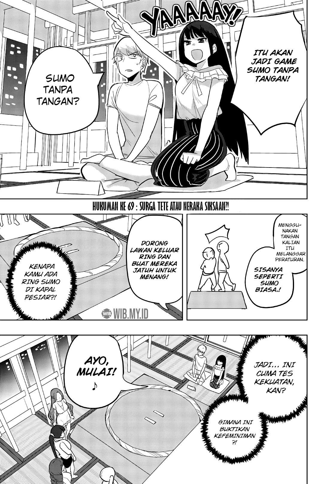 Baca Manga Houkago no Goumon Shoujo Chapter 69 Gambar 2