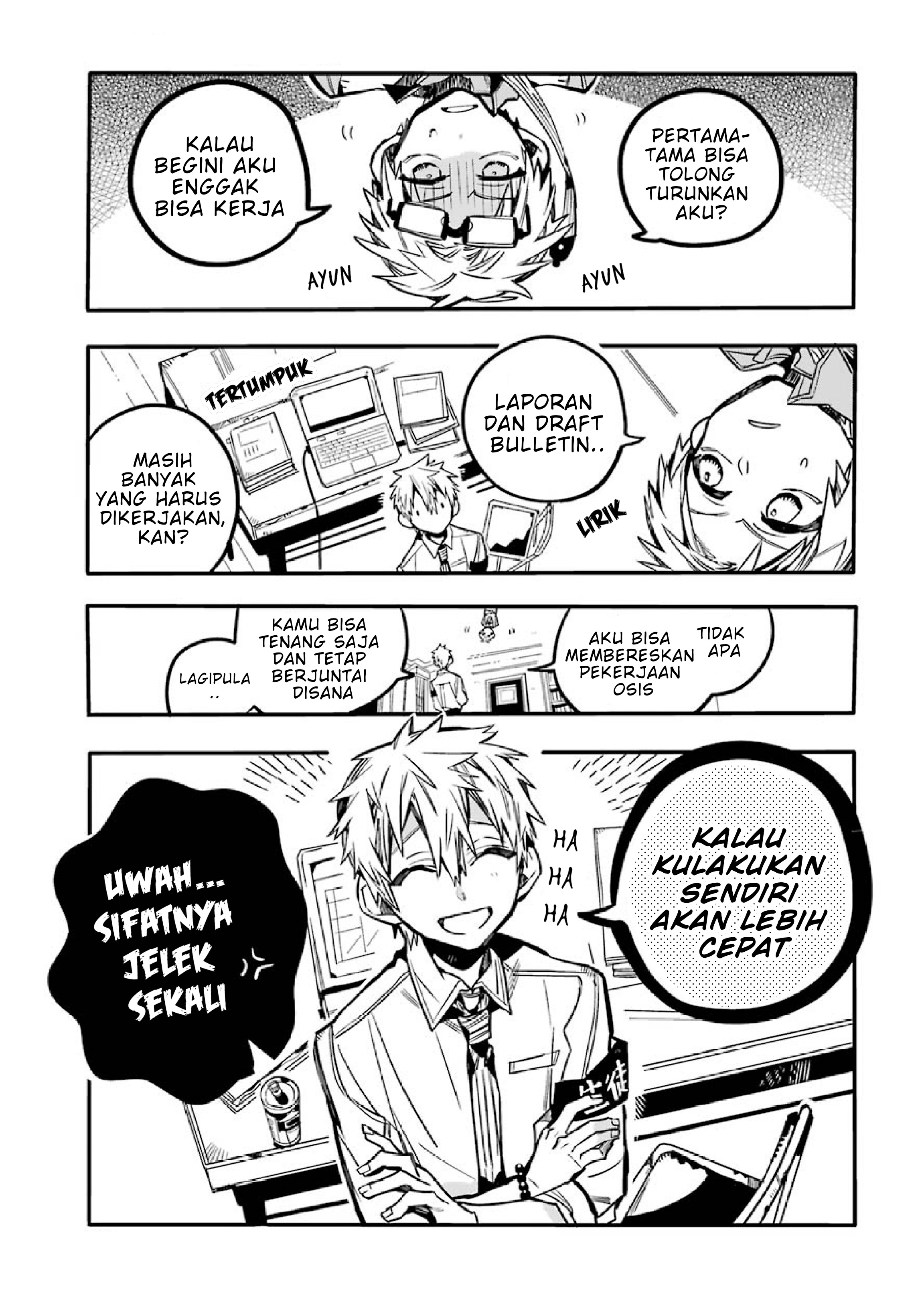 Houkago Shounen Hanako-kun Chapter 6 Gambar 5