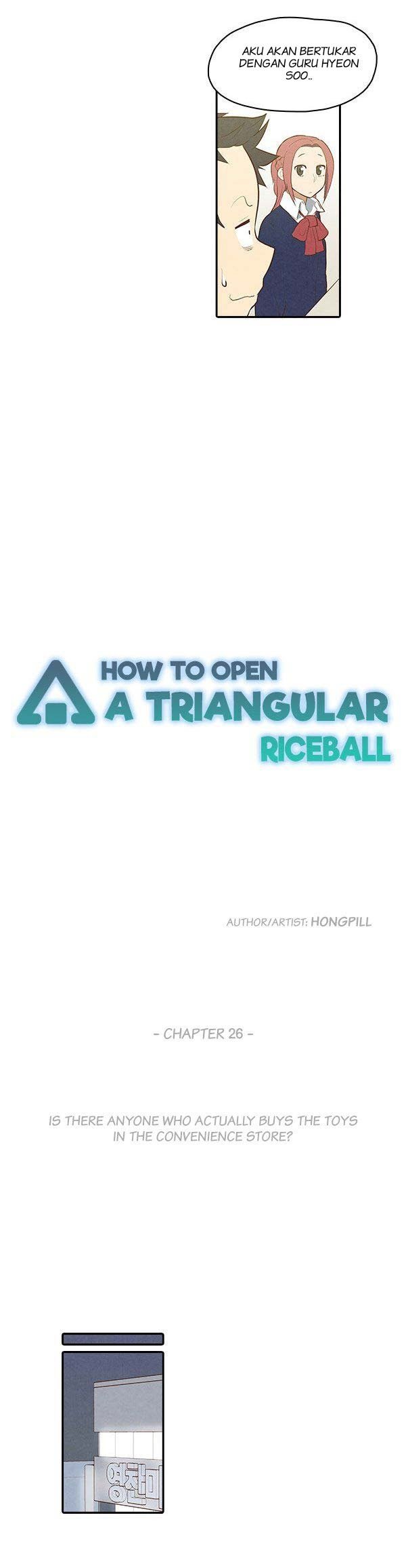 How to Open a Triangular Riceball Chapter 26 Gambar 5
