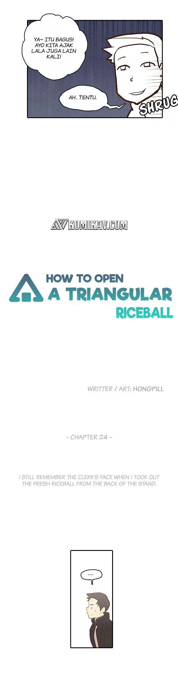 How to Open a Triangular Riceball Chapter 24 Gambar 4