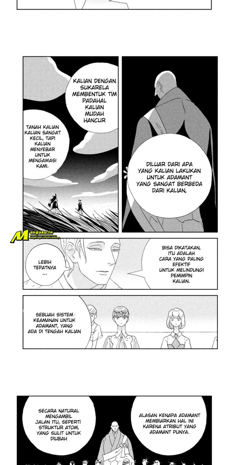 Houseki no Kuni Chapter 66 Gambar 9