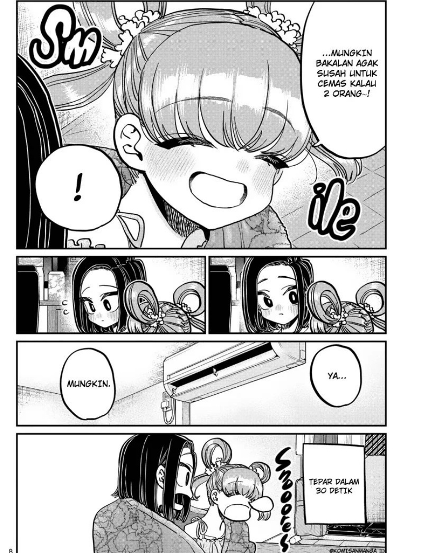 Komi-san wa Komyushou Desu Chapter 379 Gambar 8