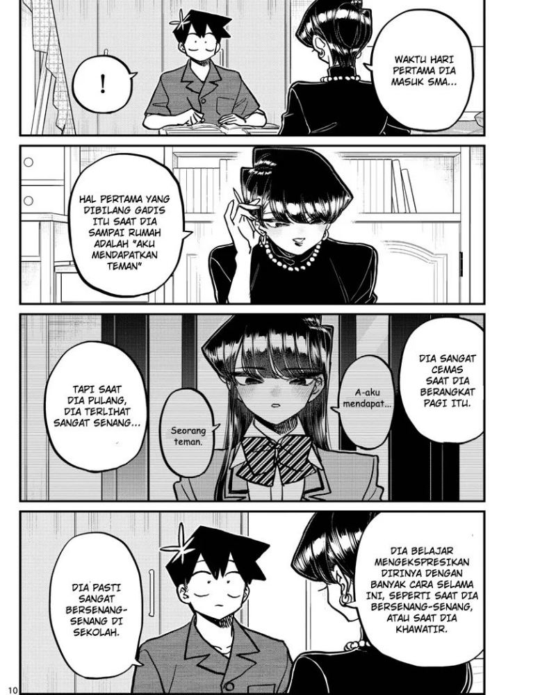 Komi-san wa Komyushou Desu Chapter 377 Gambar 10