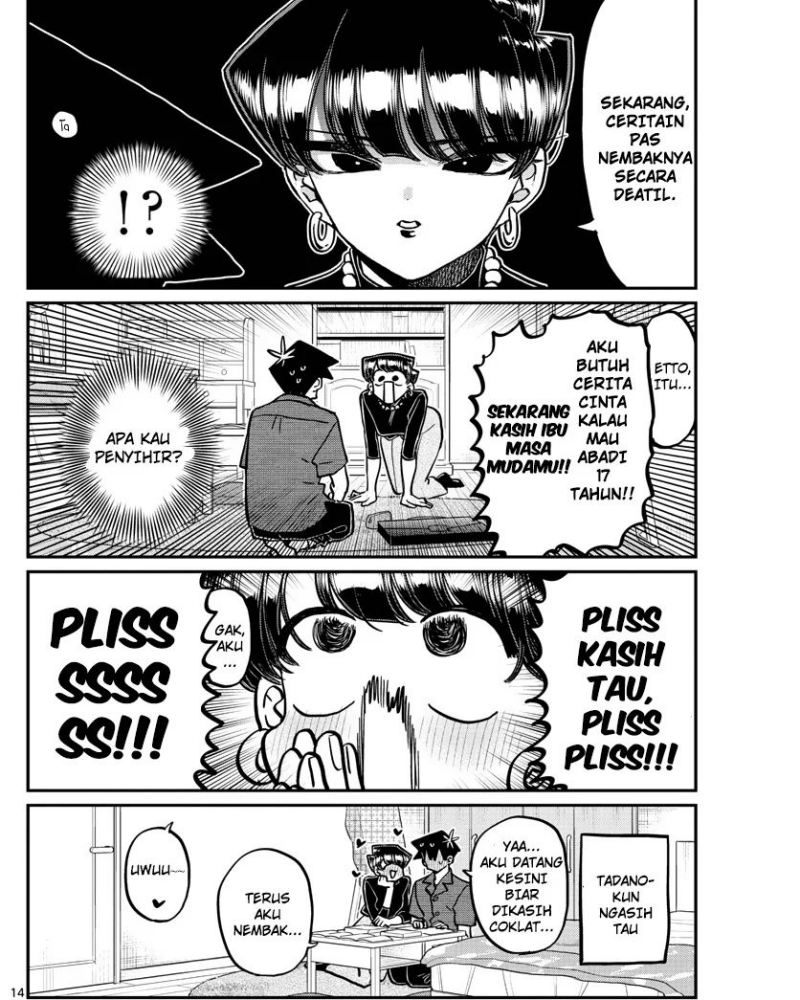 Komi-san wa Komyushou Desu Chapter 377 Gambar 14