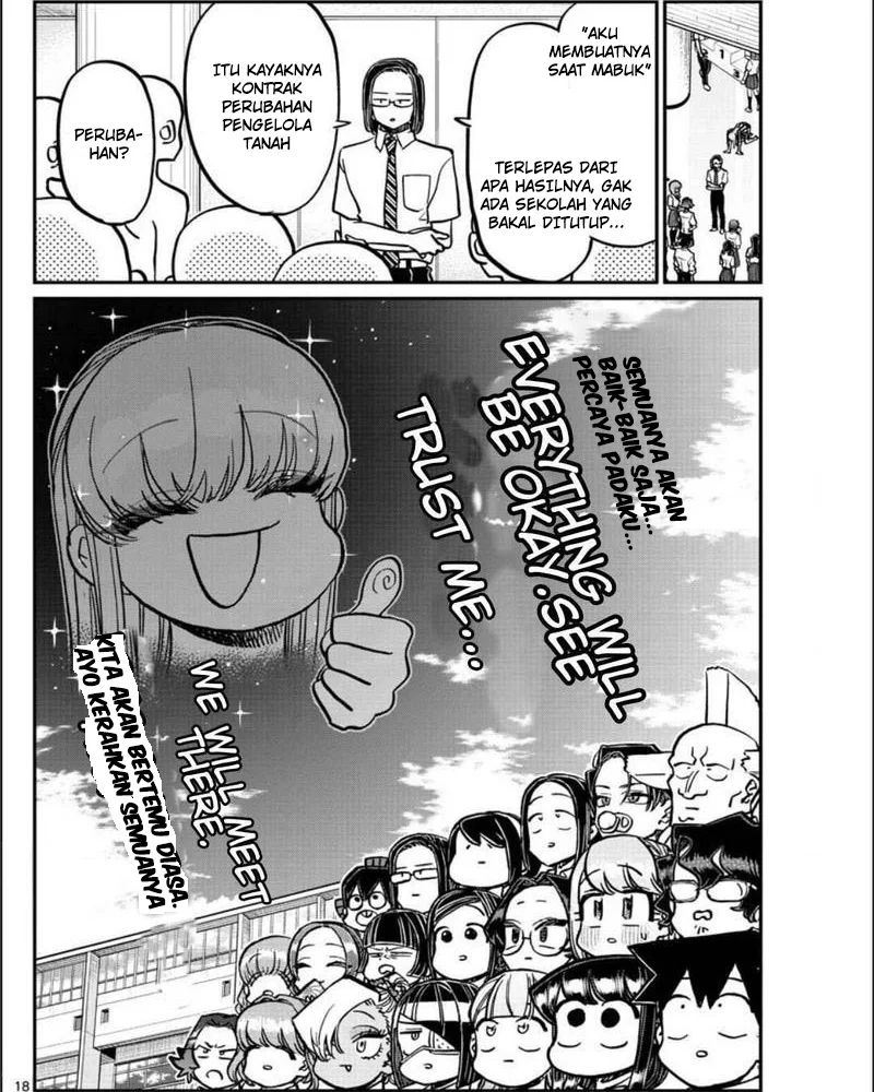 Komi-san wa Komyushou Desu Chapter 376 Gambar 9