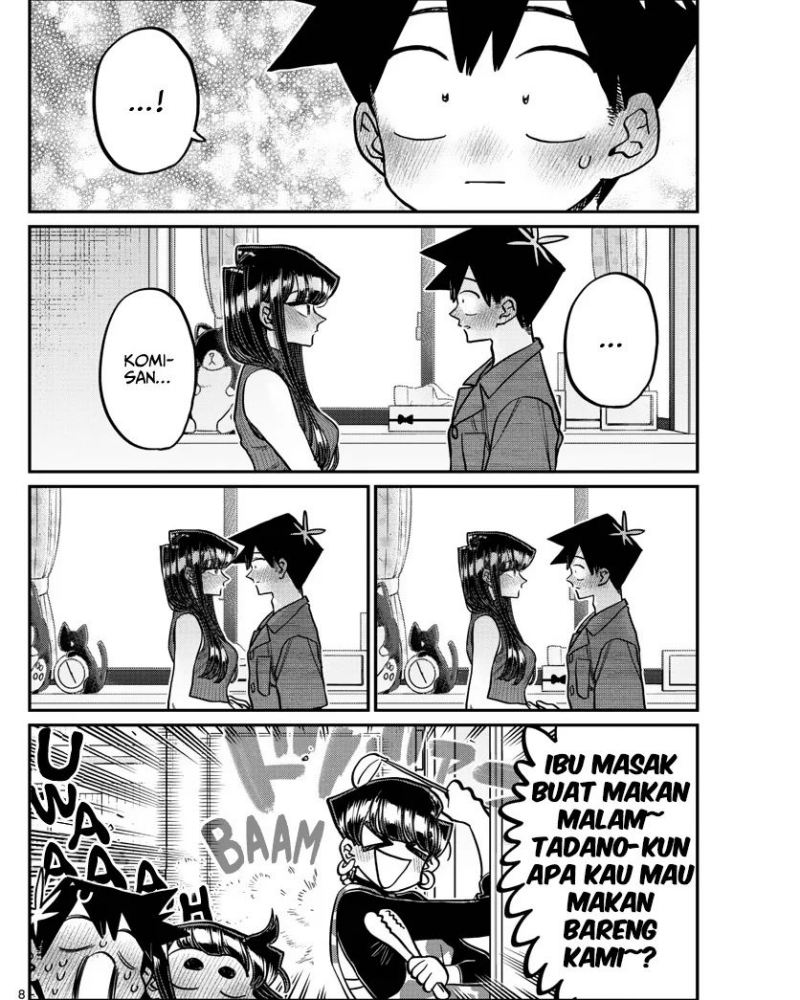 Komi-san wa Komyushou Desu Chapter 375 Gambar 8