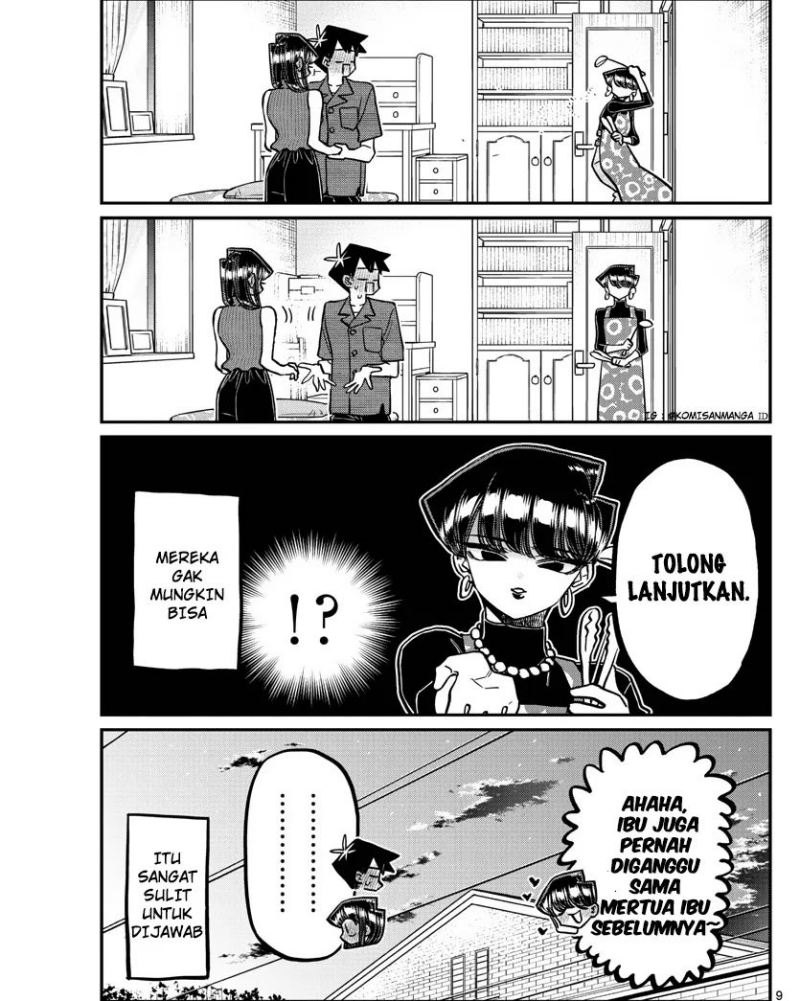 Komi-san wa Komyushou Desu Chapter 375 Gambar 9