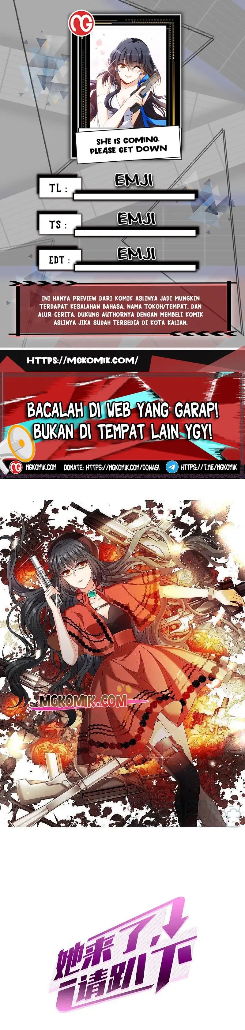 Baca Komik She Is Coming, Please Get Down! Chapter 94.3 Gambar 1