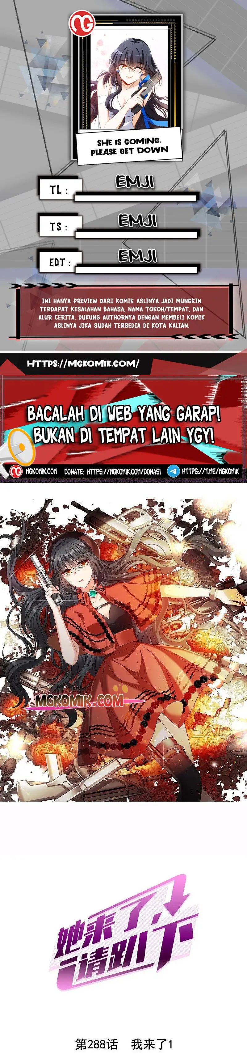 Baca Komik She Is Coming, Please Get Down! Chapter 94.1 Gambar 1