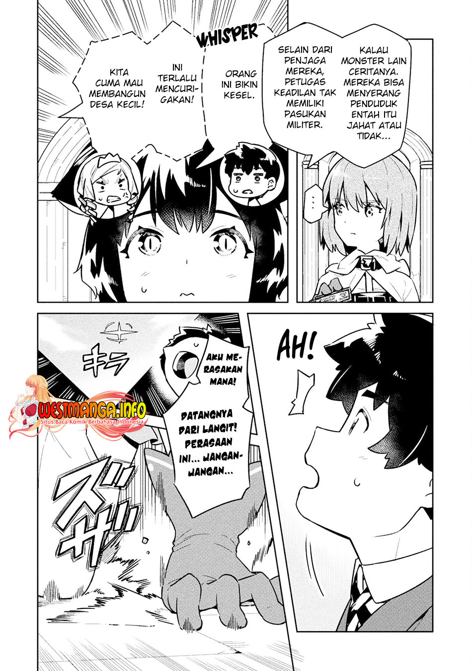 NEET dakedo Hello Work ni Ittara Isekai ni Tsuretekareta Chapter 46 Gambar 17