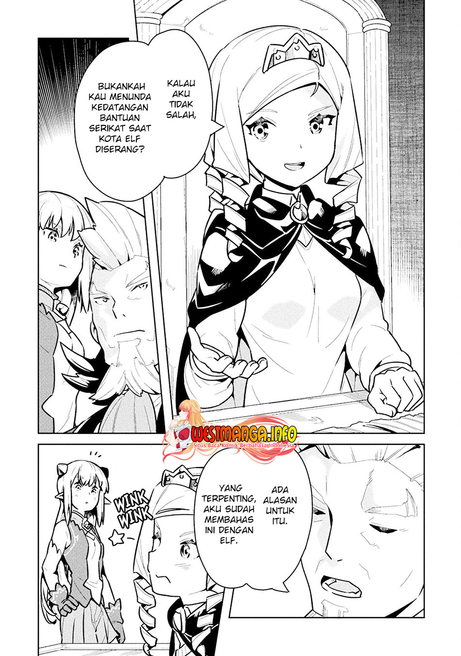 NEET dakedo Hello Work ni Ittara Isekai ni Tsuretekareta Chapter 46 Gambar 22