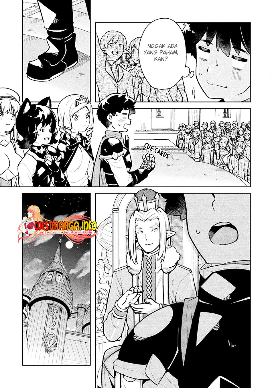 NEET dakedo Hello Work ni Ittara Isekai ni Tsuretekareta Chapter 46 Gambar 35