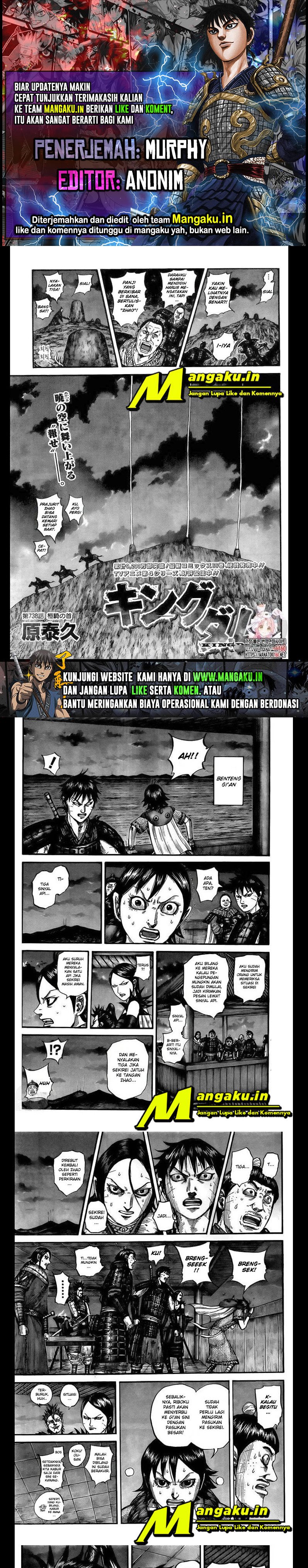 Baca Komik Kingdom Chapter 738 Gambar 1