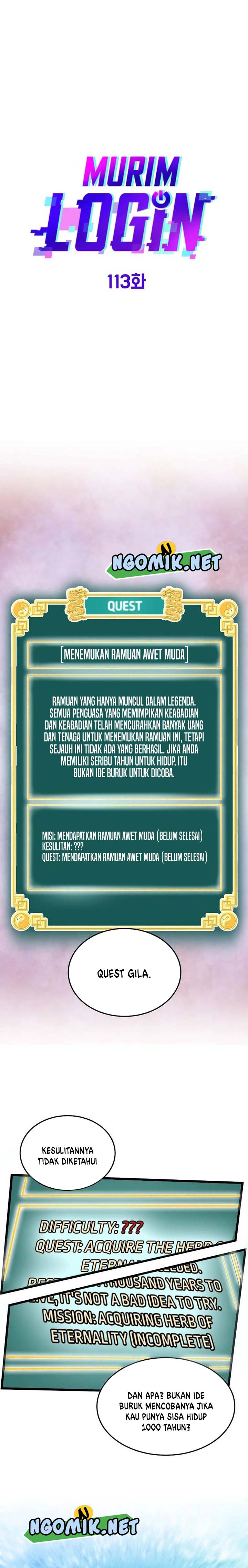 Murim Login Chapter 113 Gambar 8