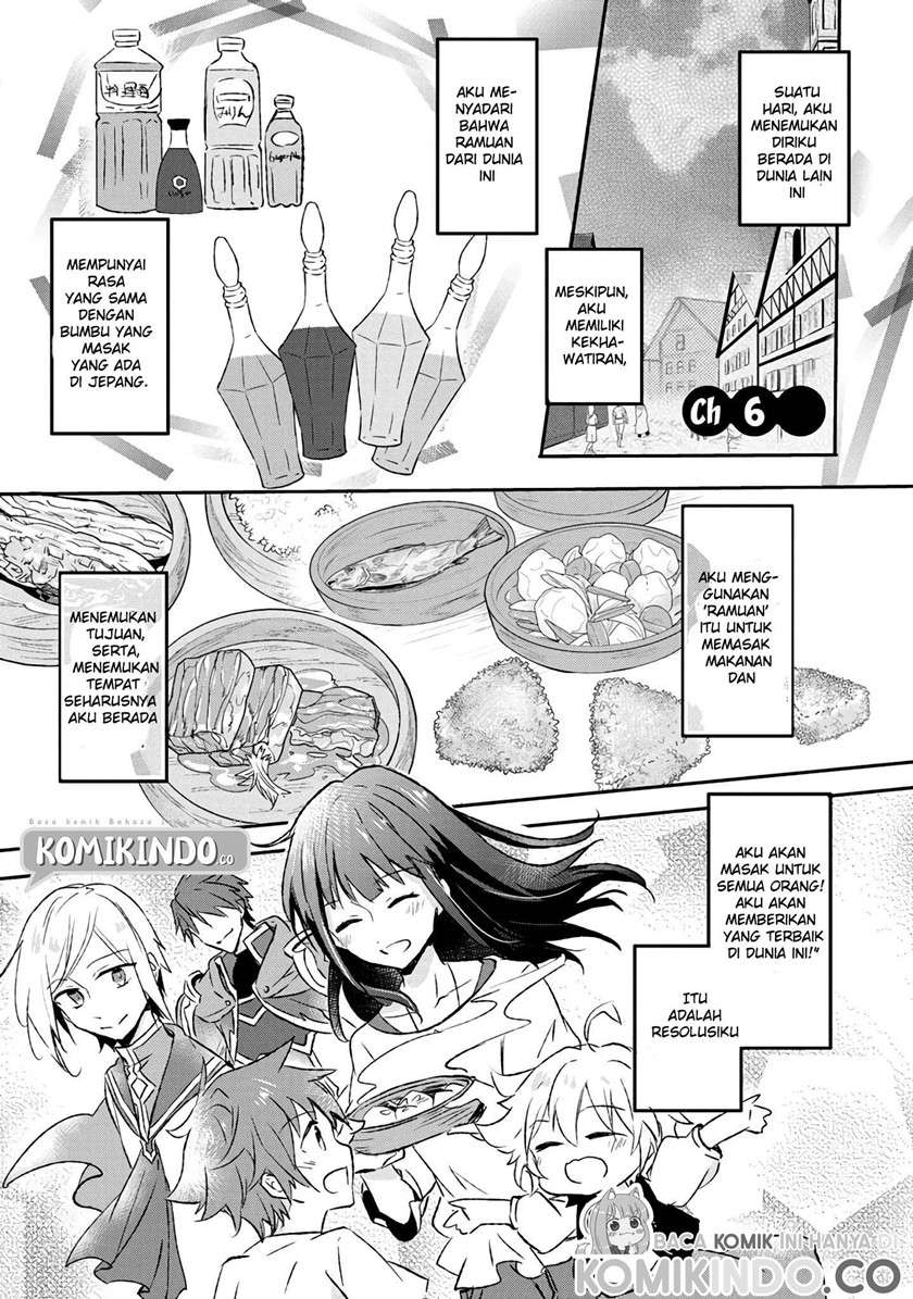 Baca Manga I Decided to Cook Because the Losing Potion Was Soy Sauce Chapter 6 Gambar 2