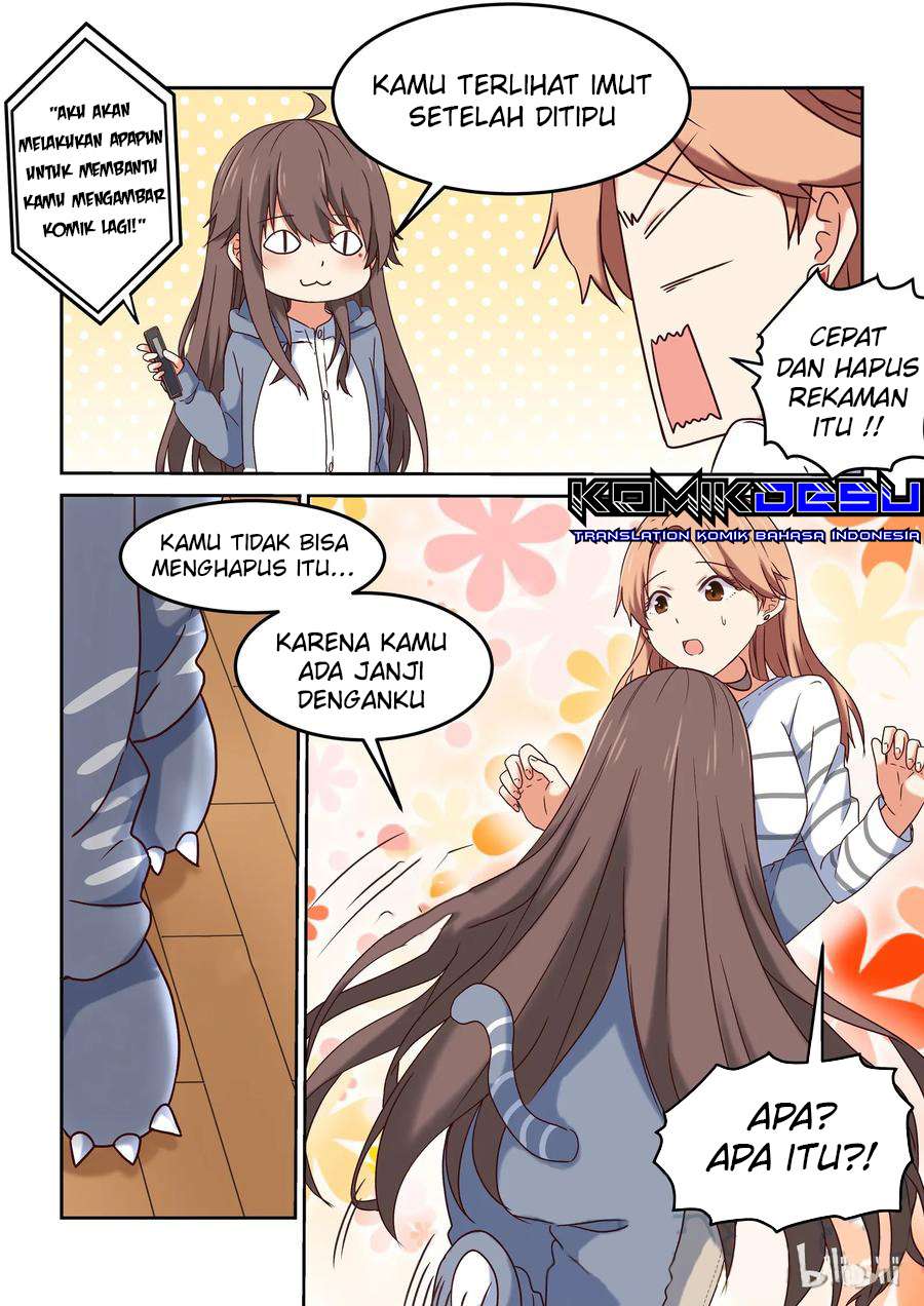 I Decided to Offer Myself to Motivate Senpai Chapter 4 Gambar 14