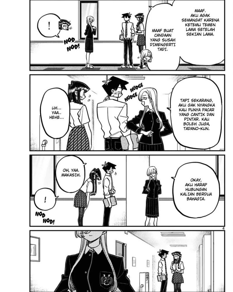 Komi-san wa Komyushou Desu Chapter 380 Gambar 4