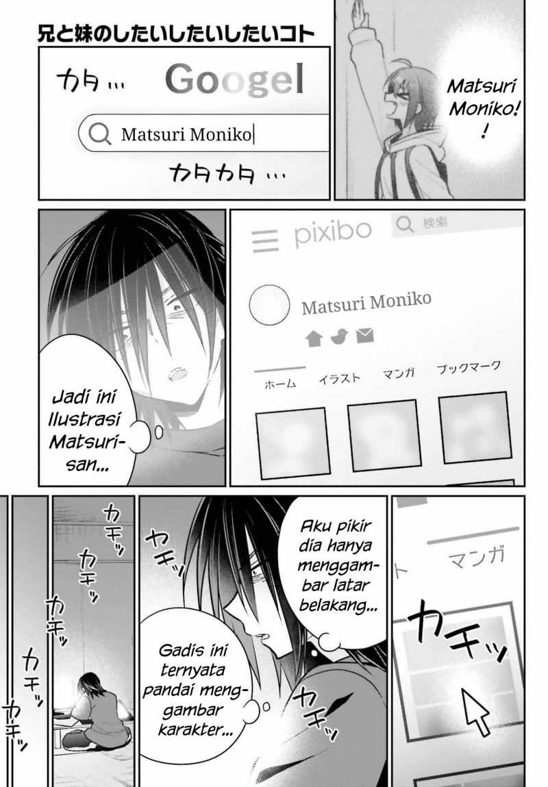 Ani to Imouto no Shitai Shitai Shitai Koto Chapter 8 Gambar 11