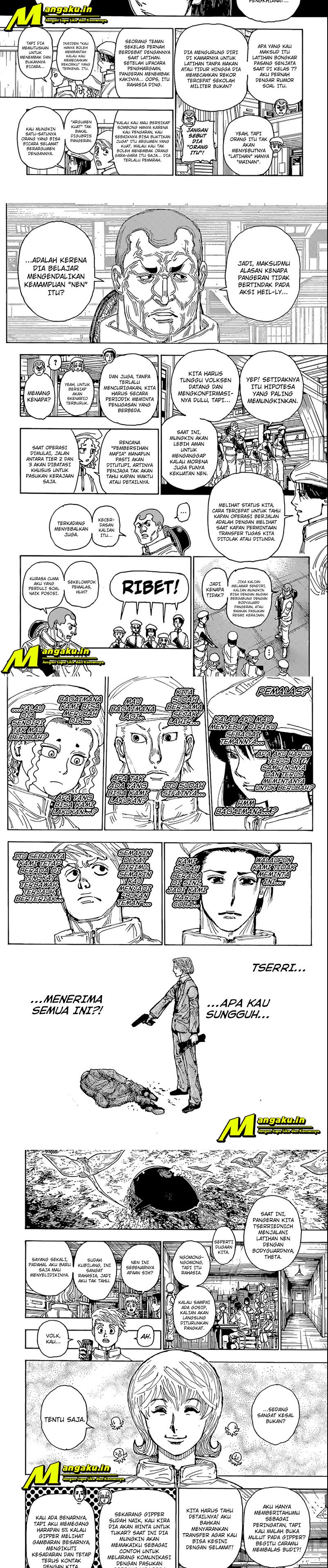 Hunter x Hunter Chapter 394 Gambar 5