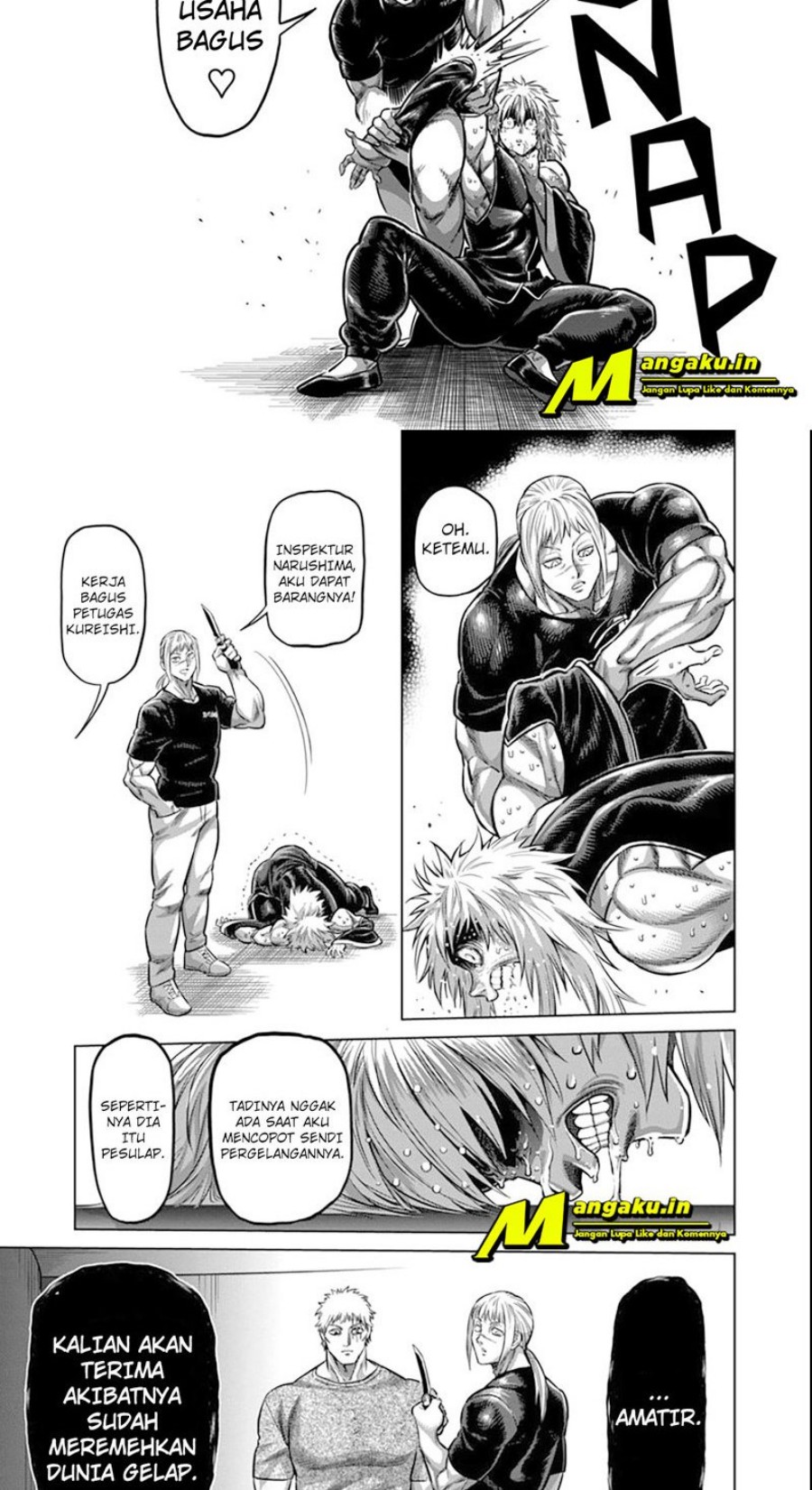 Kengan Omega Chapter 141 Gambar 12