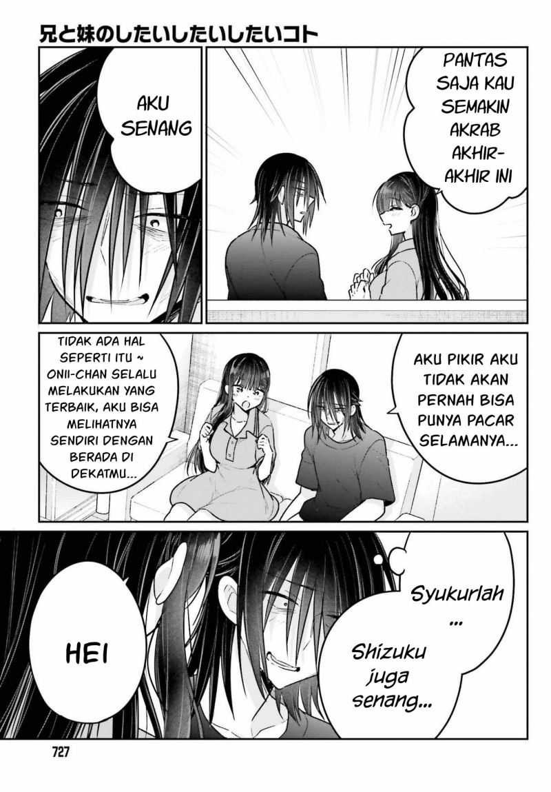 Ani to Imouto no Shitai Shitai Shitai Koto Chapter 10 Gambar 21