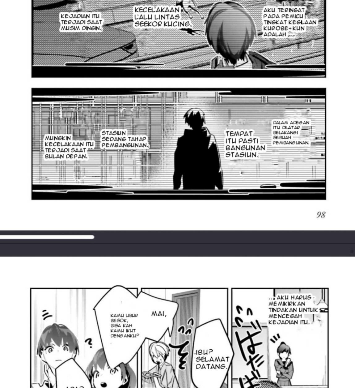 I Reincarnated as the Little Sister of a Death Game Manga’s Murder Mastermind and Failed Chapter 3 Gambar 9