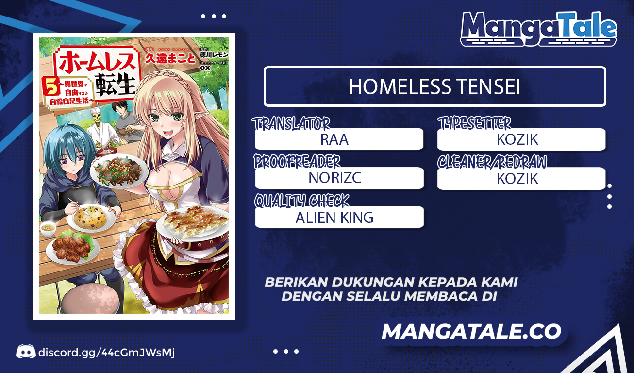 Baca Komik Homeless Tensei: Isekai De Jiyuu Sugiru Majutsu Jisoku Seikatsu Chapter 16.2 Gambar 1