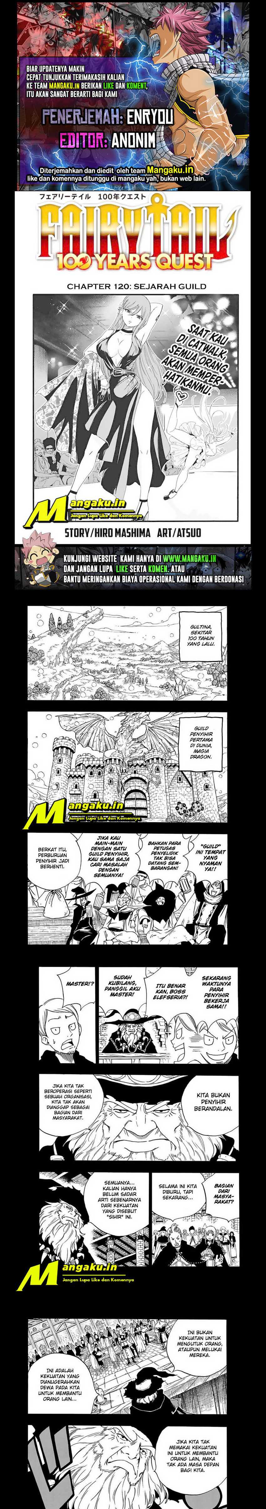 Baca Komik Fairy Tail: 100 Years Quest Chapter 120 Gambar 1