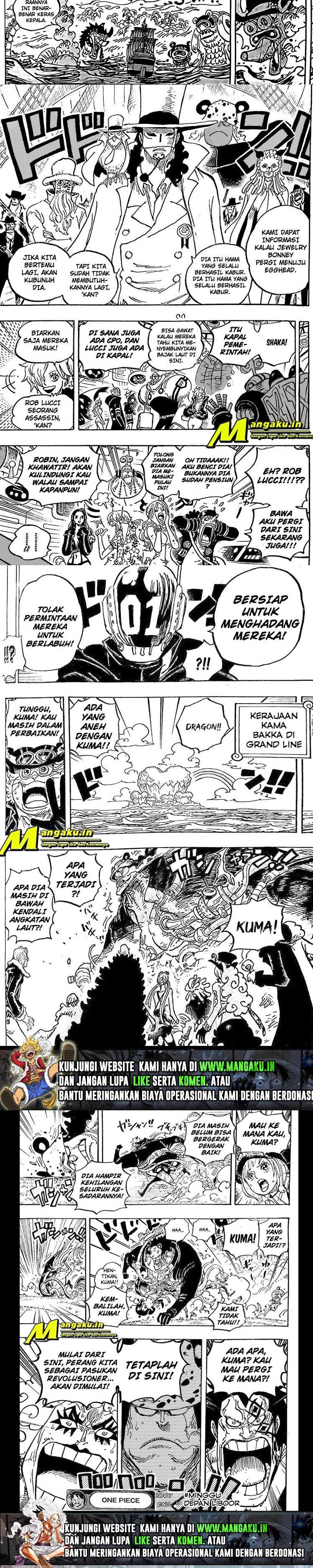One Piece Chapter 1067 HQ Gambar 5