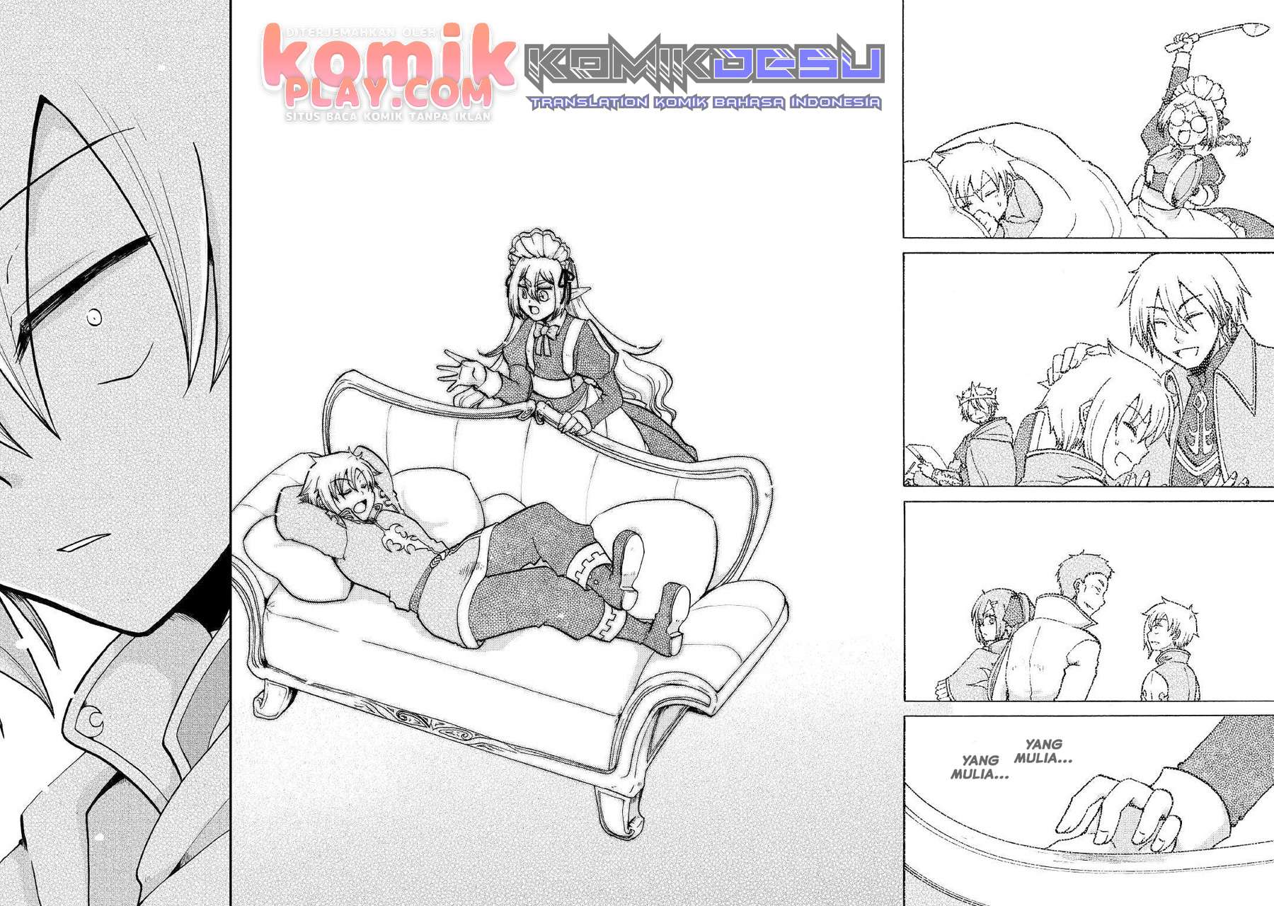Zensei wa Ken Mikado. Konjou Kuzu Ouji Chapter 3 Gambar 22