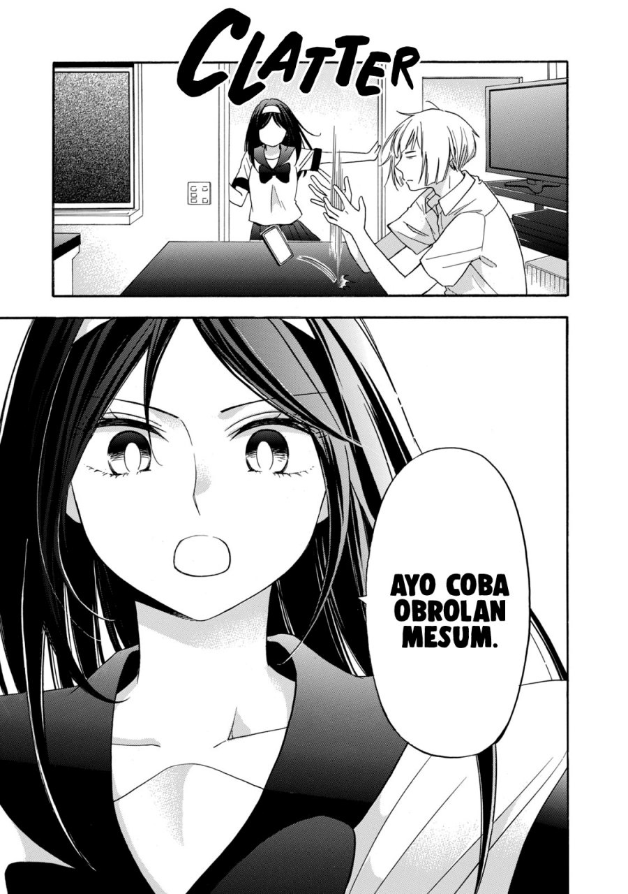 Hanazono and Kazoe’s Bizzare After School Rendezvous Chapter 10 Gambar 4