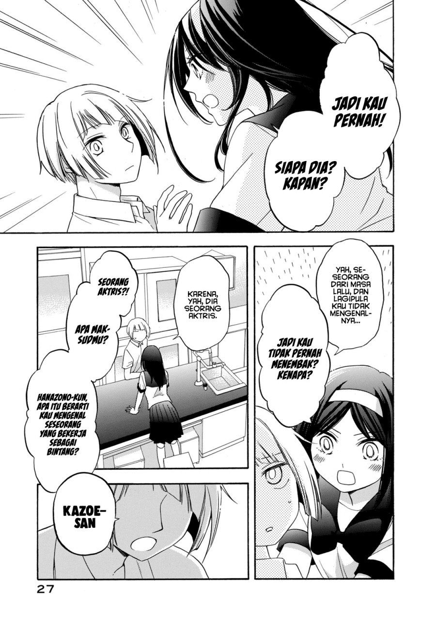 Hanazono and Kazoe’s Bizzare After School Rendezvous Chapter 10 Gambar 8