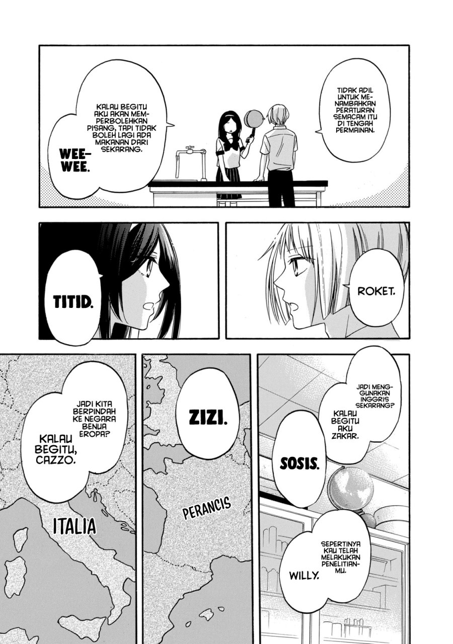 Hanazono and Kazoe’s Bizzare After School Rendezvous Chapter 9 Gambar 10