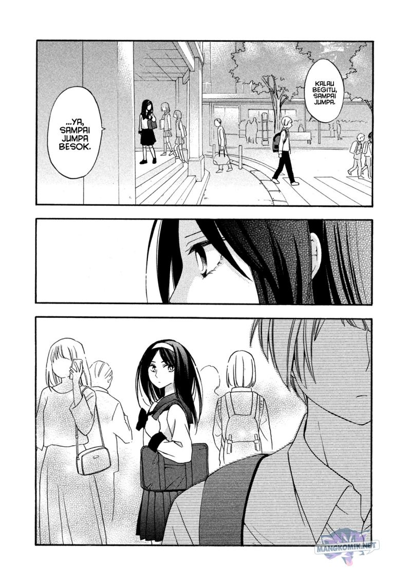 Hanazono and Kazoe’s Bizzare After School Rendezvous Chapter 8 Gambar 16