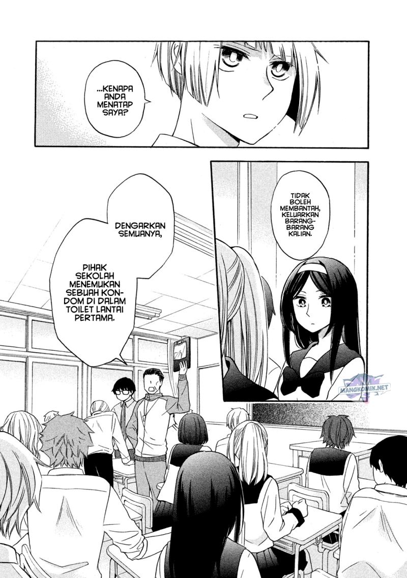 Hanazono and Kazoe’s Bizzare After School Rendezvous Chapter 7 Gambar 4