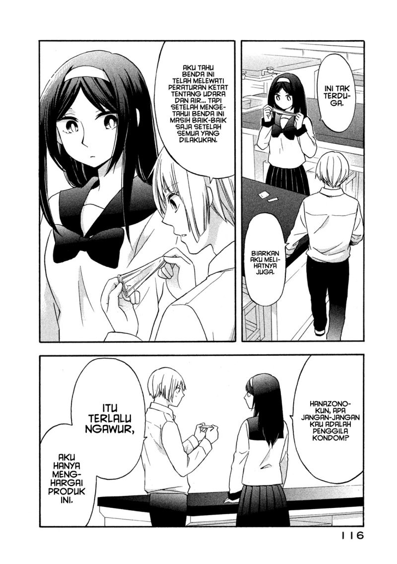Hanazono and Kazoe’s Bizzare After School Rendezvous Chapter 6 Gambar 15