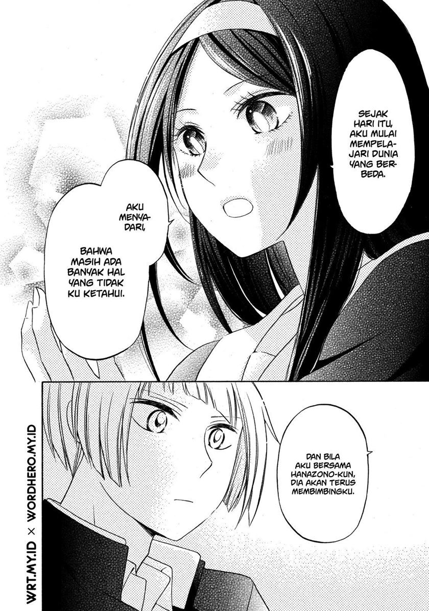 Hanazono and Kazoe’s Bizzare After School Rendezvous Chapter 4 Gambar 19