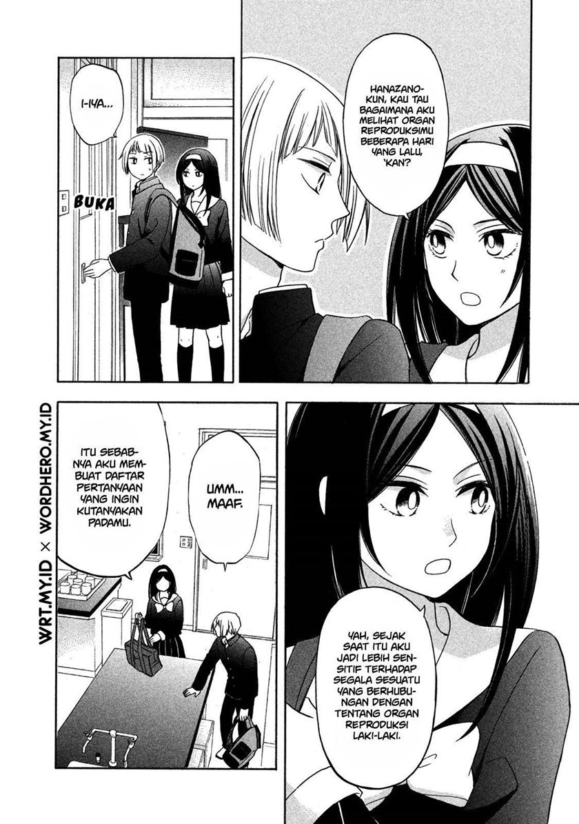 Hanazono and Kazoe’s Bizzare After School Rendezvous Chapter 3 Gambar 5