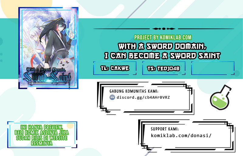 Baca Komik With a Sword Domain, I Can Become the Sword Saint Chapter 25 Gambar 1