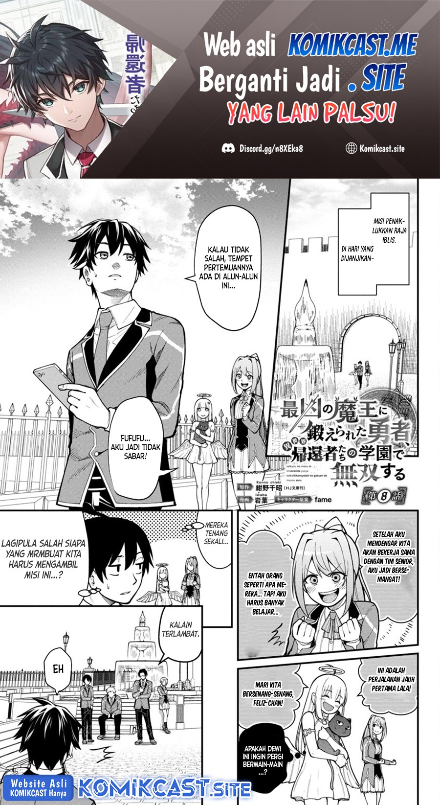 Baca Manga Saikyou No Maou Ni Kitaerareta Yuusha Chapter 8 Gambar 2