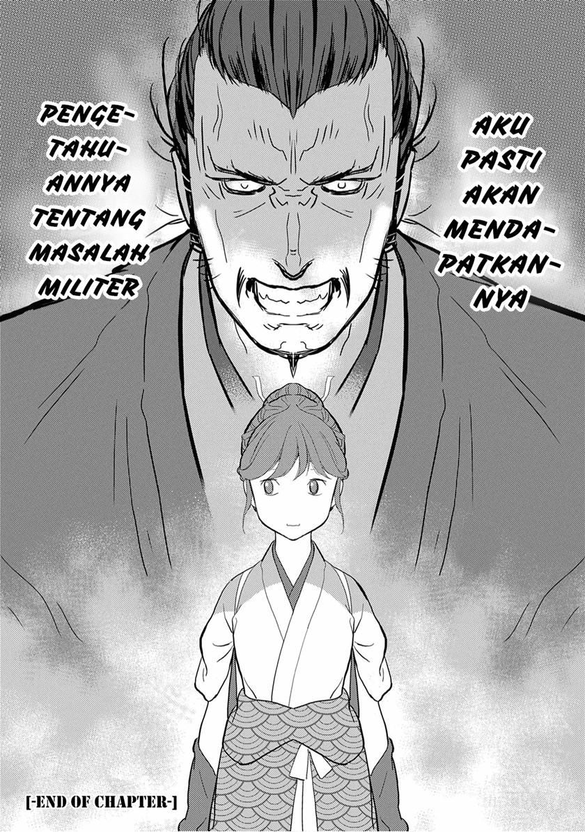 Sengoku Komachi Kuroutan: Noukou Giga Chapter 10 Gambar 38
