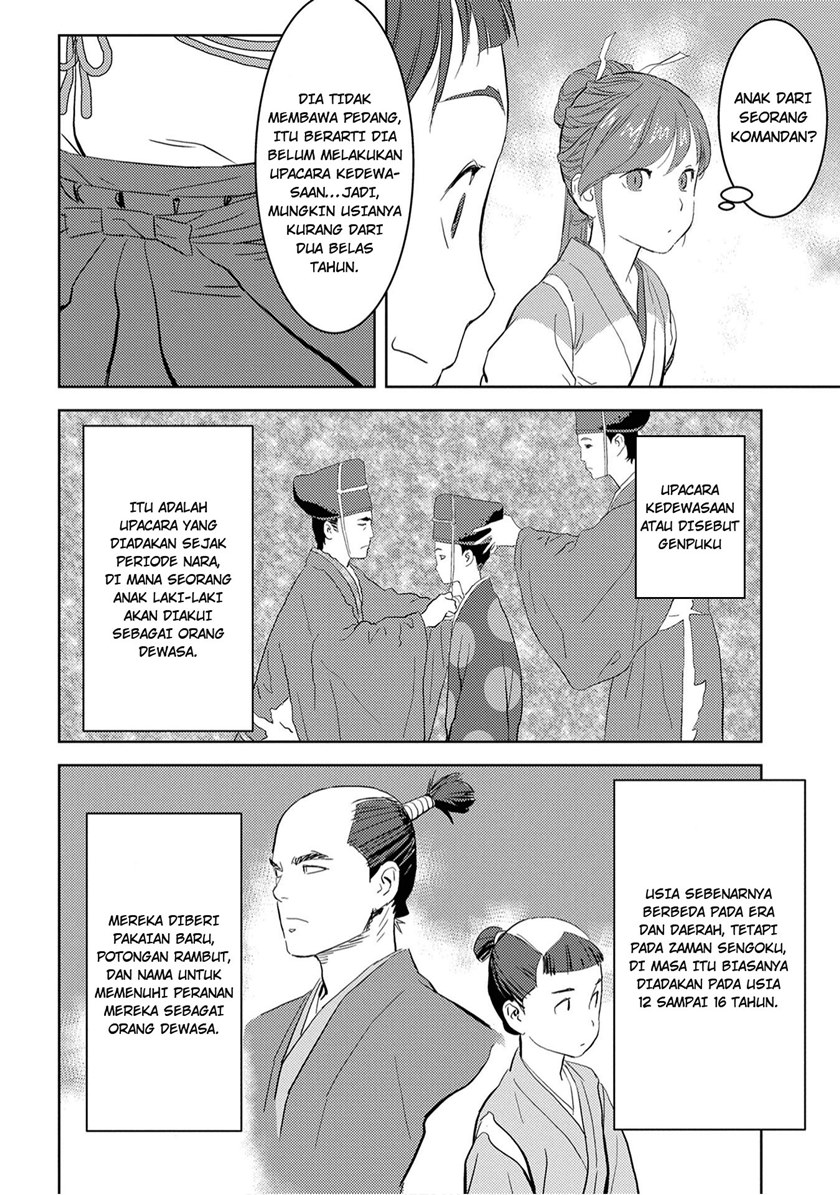 Sengoku Komachi Kuroutan: Noukou Giga Chapter 9 Gambar 28