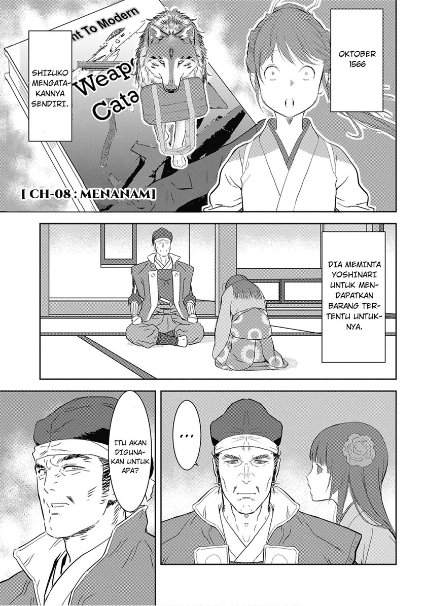 Sengoku Komachi Kuroutan: Noukou Giga Chapter 8 Gambar 3