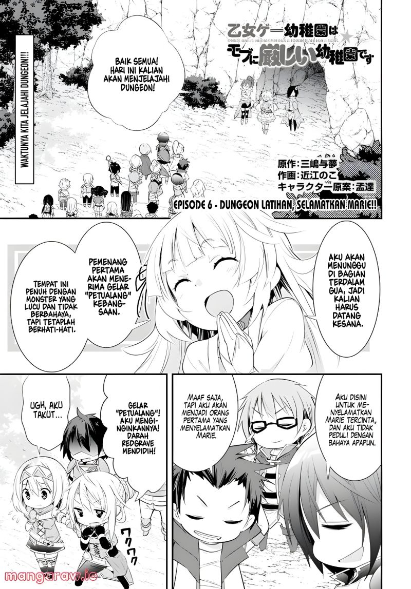 Baca Manga The World of Otome Games Kindergarten is Tough for Mobs Chapter 6 Gambar 2